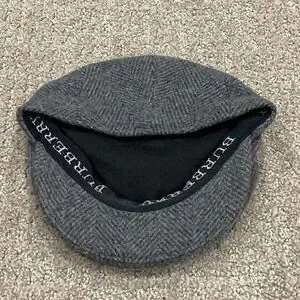 Burberry | Accessories | Burberry Gray Herringbone Hat  display picture 2